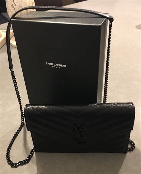 ysl wallet black friday|ysl black wallet on chain.